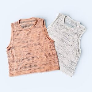 LuluLemon Mesh Women’s Tank Tops Set
